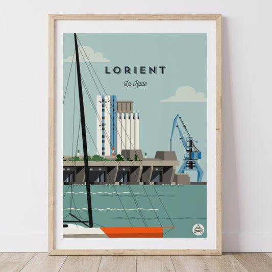 Affiche LORIENT - La Rade