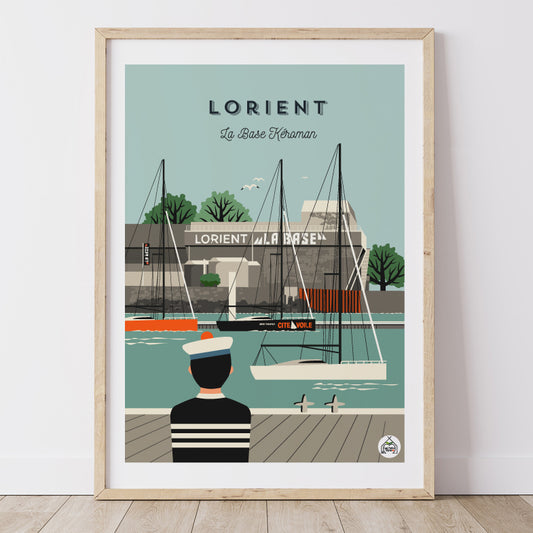 Affiche LORIENT - La Base Kéroman