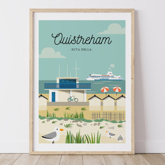 Affiche OUISTREHAM - Riva Bella