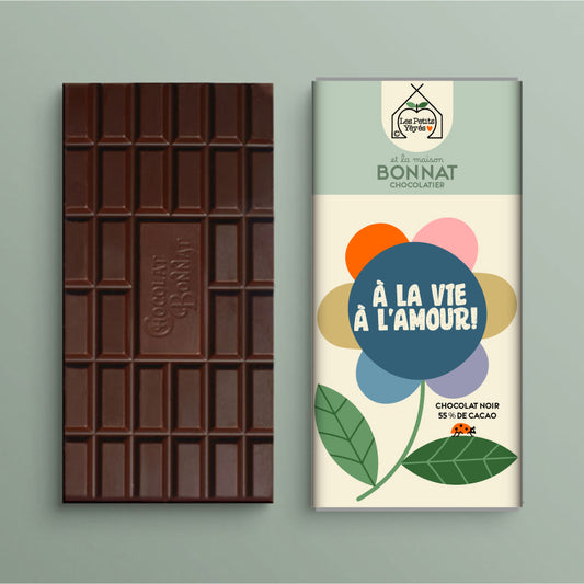 Tablette de Chocolat - A LA VIE A L'AMOUR